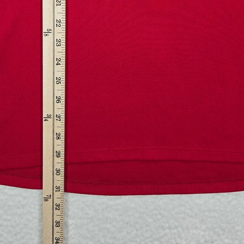 The North Face Mens Polo Shirt XL Red VaporWick Performance Gorpcore Hiking XL